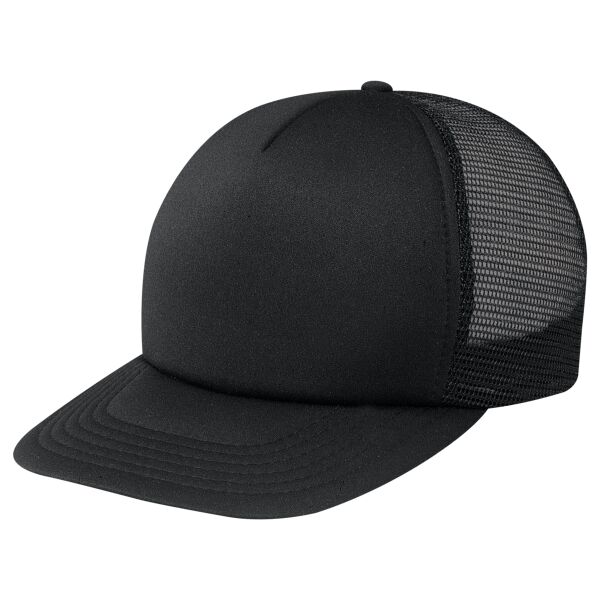 5 Panel Traditional Polyester/Polyester Mesh back hat Thumbnail