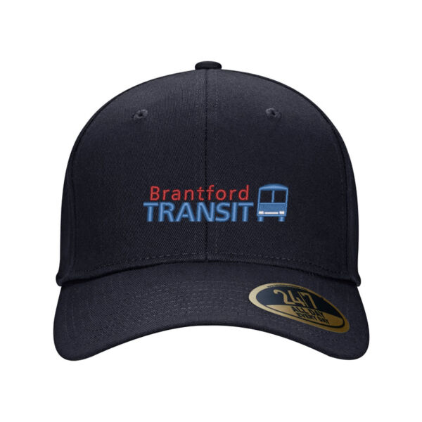 Embroidered Value Snap Back Cotton Twill Cap Thumbnail