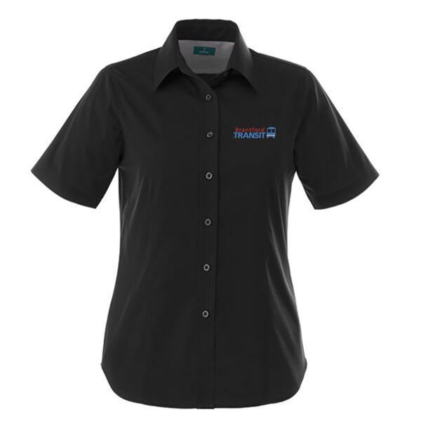 Embroidered W-Stirling SS Ladies Dress Shirt  Thumbnail