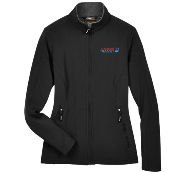 Embroidered Ladies' Cruise Two-Layer Fleece Bonded Soft Shell Jacket Thumbnail