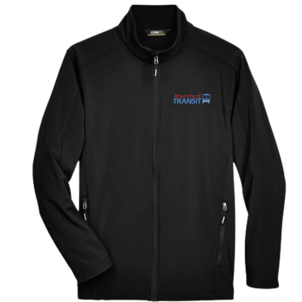 Embroidered Men's Cruise Two-Layer Fleece Bonded Soft Shell Jacket  Thumbnail